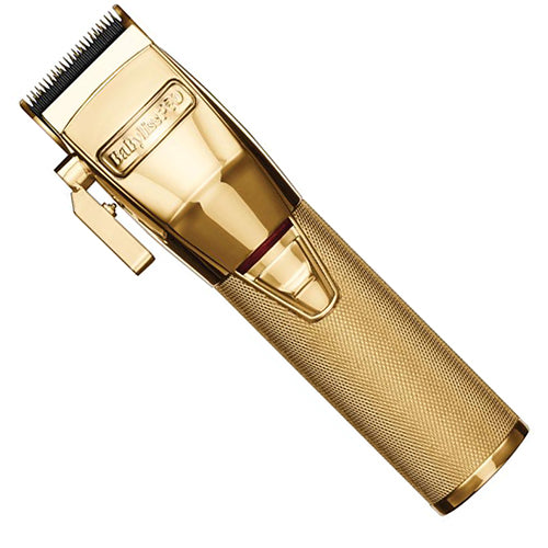 BaByliss PRO Corded/Cordless Metal Lithium Gold Clipper FX870G