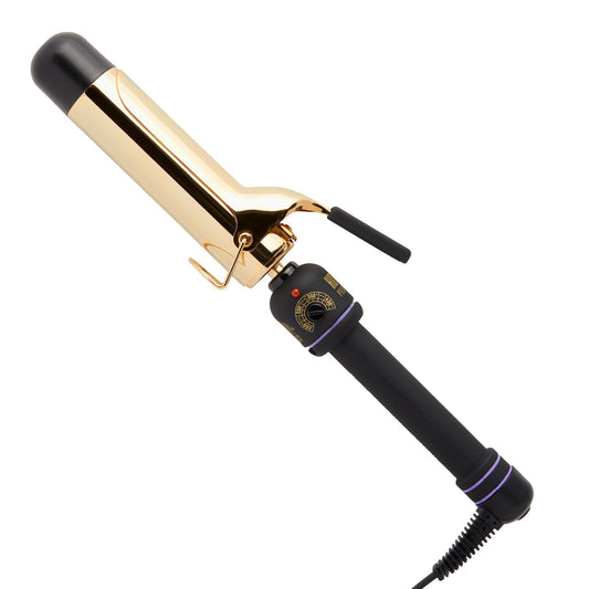 Hot Tools Curling Iron Spring Gold Line 1-1/2"