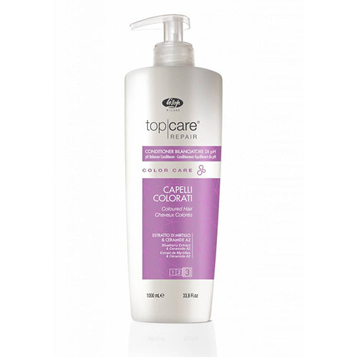 Top hair conditioner outlet